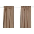 thumbnail image 1 of Small Window Curtains ,Kitchen/Bathroom/Kids Bedroom Decor Thermal Insulated Window Short Curtain Room Darkening Window Curtain Tiers, 1 of 6