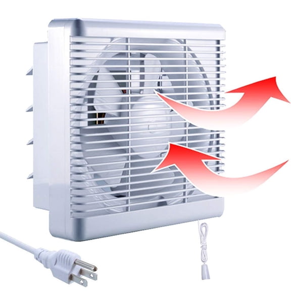 Small Window Exhaust Fan Reversible: Blade Fan with Intake Airflow
