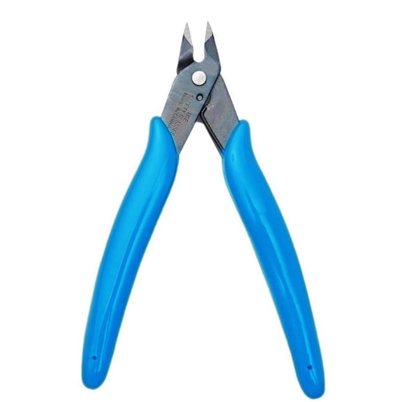 Small Wire Nipper Flush Diagonal Side Cutter Pliers: Lightweight & Comfortable for Electronics Maintenance, Jewelry Processing and Fishing