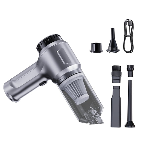 Small Wireless Hand Vacuum for Auto 11000PA Rechargeable with Strong Suction and Attachments for Car
