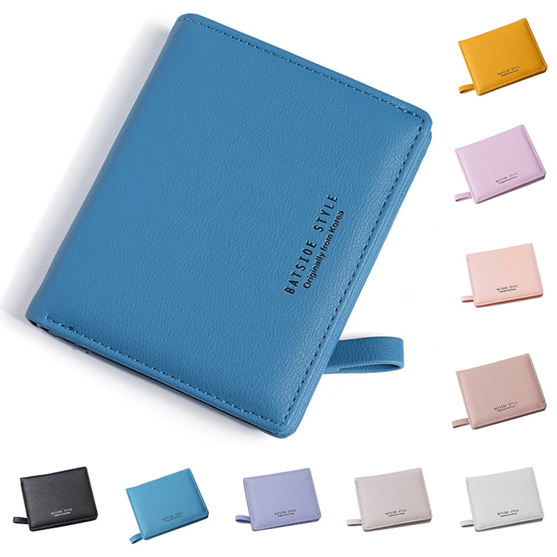 Small Women Wallet with RFID Protection, PU Leather Wallet Ladies, Mini