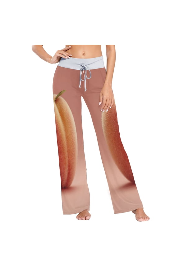 Small Women's Comfy Casual Pajama Pants Stretch Fabric Suitable for Yoga Pants Hippie Pants,The Best Holiday Gifts for Women The Natural Beauty Of Peaches