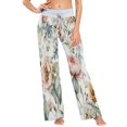 thumbnail image 1 of Small Women's Comfy Casual Pajama Pants Stretch Fabric Suitable for Yoga Pants Hippie Pants，The Best Holiday Gifts for Women Peonies and Tulips, 1 of 7