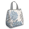 thumbnail image 1 of Small Womens Lunch Bag Boho Floral Portable Soft Cooler Bags Reusable Lunch Bag for Women Work Picnic Insulated Traveling Lunch Box with Silver Insulated Interior Lining and Storage Pocket, 1 of 3
