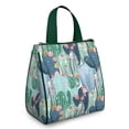 thumbnail image 1 of Small Womens Lunch Bag Floral Portable Soft Cooler Bags Reusable Lunch Bag for Women Work Picnic Insulated Traveling Lunch Box with Silver Insulated Interior Lining and Storage Pocket, 1 of 3