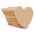 thumbnail image 1 of Small Wood Hearts for Crafts 1-inch, 1/8 inch Thick, Pack of 1000 Wooden Wedding Hearts for Valentine's Day Table Decor, by Woodpeckers, 1 of 7