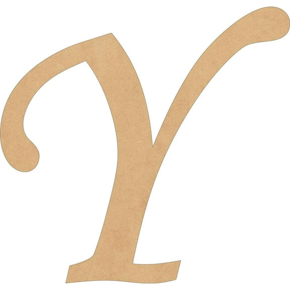 Small Wood Letters, Alphabet DIY 10'' Tall Craft Y, DIY