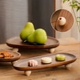 thumbnail image 1 of Small Wooden Riser, Wooden Display Risers for Display, 11.8" Mini Wood Pedestal Stand, Rustic Buffet Cake Riser for Decor Tiered Tray Decor Home Kitchen, 1 of 9