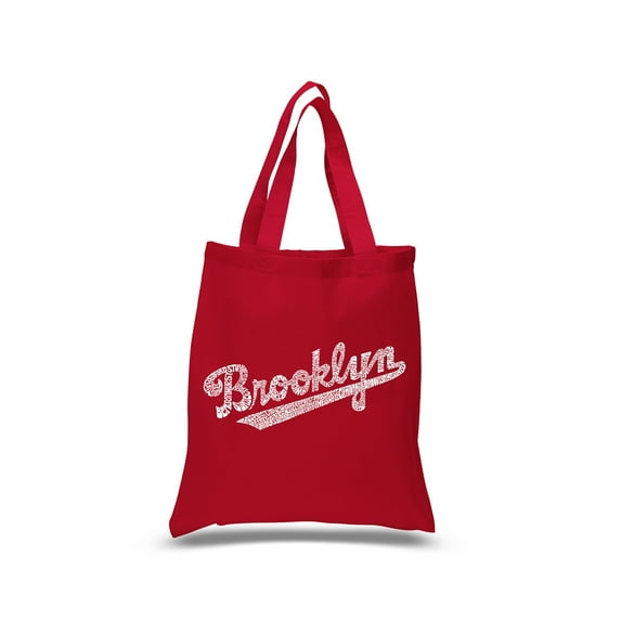 Small Word Art Tote Bag - Brooklyn Neighborhoods