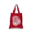 thumbnail image 1 of Small Word Art Tote Bag - Lion, 1 of 2