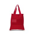 thumbnail image 1 of Small Word Art Tote Bag - USA Flag, 1 of 2