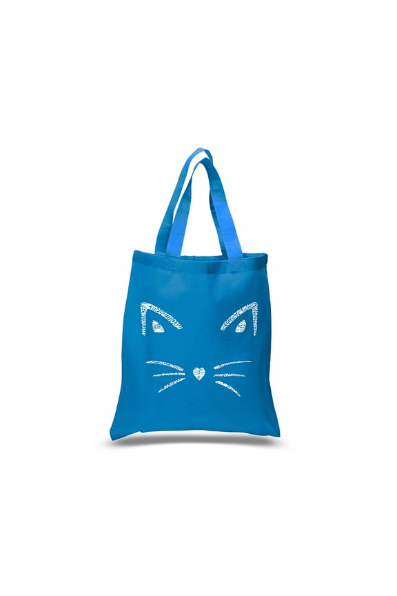 Small Word Art Tote Bag - Whiskers
