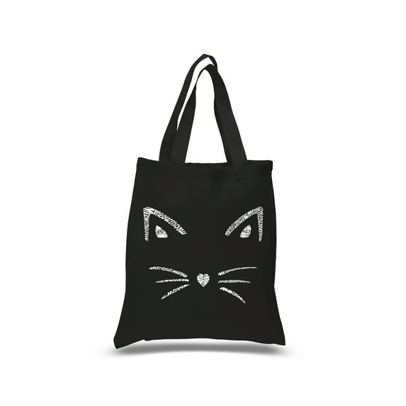 Small Word Art Tote Bag - Whiskers