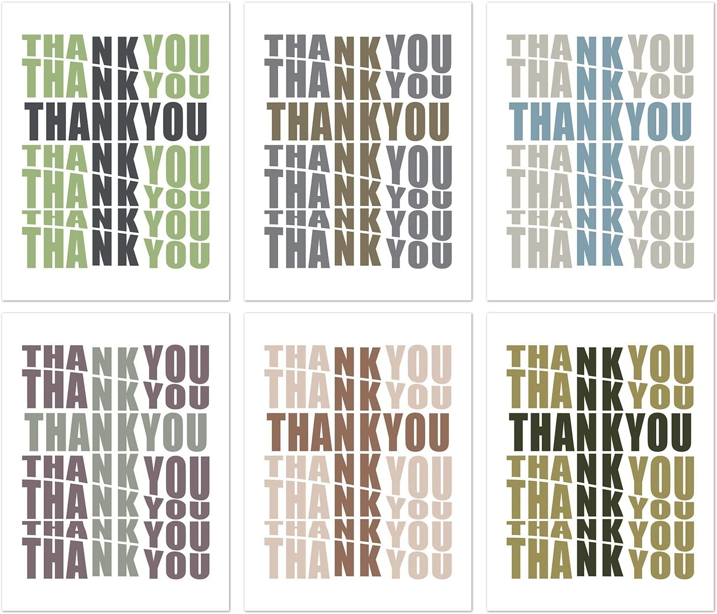 Small World Greetings Cross Thank You Cards 12 Count - Blank Inside with Envelopes - A2 Size (5.5x4.25) - Church Events, Baptisms, Confirmations, First Communion, and More