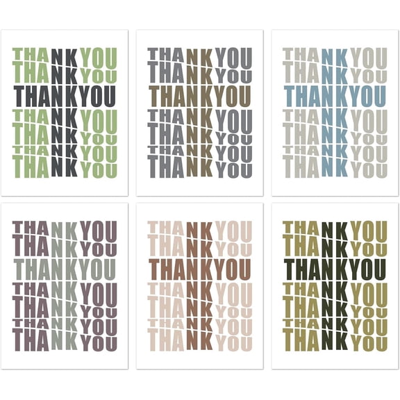 Small World Greetings Cross Thank You Cards 12 Count - Blank Inside with Envelopes - A2 Size (5.5x4.25) - Church Events, Baptisms, Confirmations, First Communion, and More