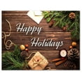 thumbnail image 1 of Small World Greetings Happy Holidays Cards 12 Count - Blank Inside with Envelopes - A2 Size (5.5”x4.25”) - Christmas, Winter Events, and More, 1 of 4