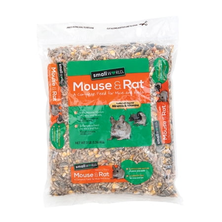 Small World Mouse and Rat Complete Feed 3 lbs