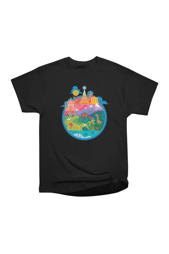 Small World T-Shirt Tee Gift For Him Merch For Her Apparel For Friend