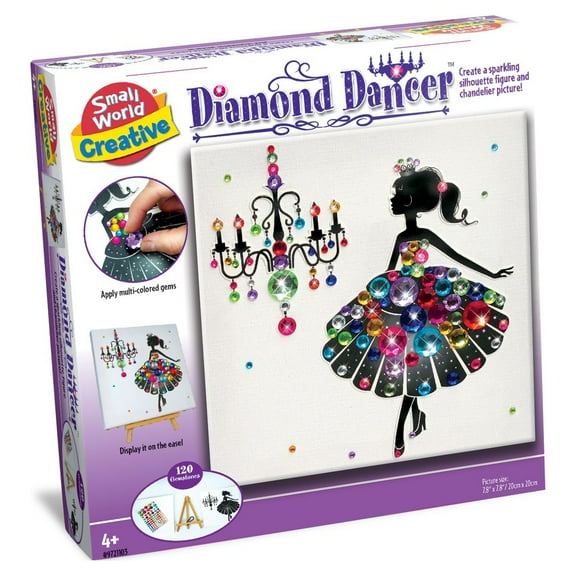 Small World Toys Diamond Dancer Gem Art Kit
