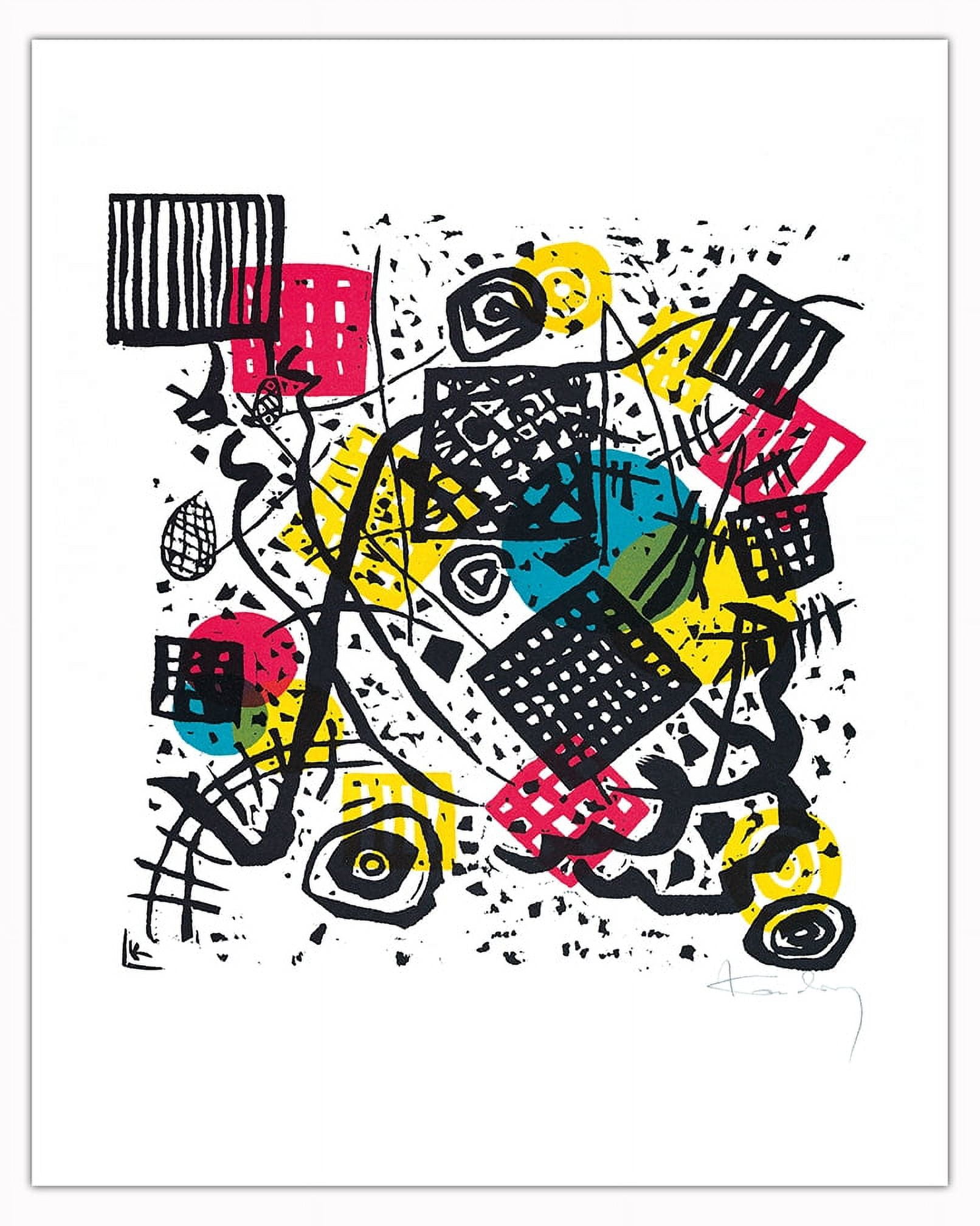 Small Worlds V (Kleine Welten V) - From an Original Abstract