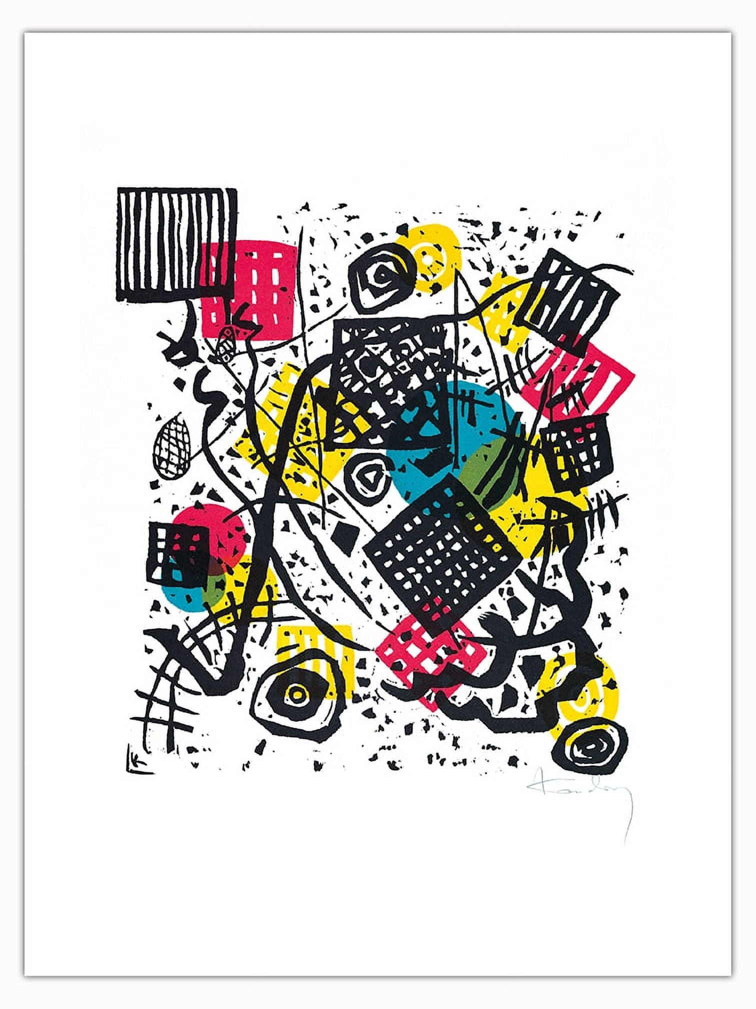 Small Worlds V (Kleine Welten V) - From an Original Abstract