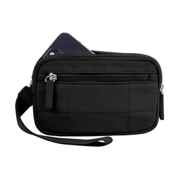 Small Wristlet Wallets for Women Keychain Wristlet Wallet Key Chain Wallet With Zippers Coin Pocket Credit Card Holder