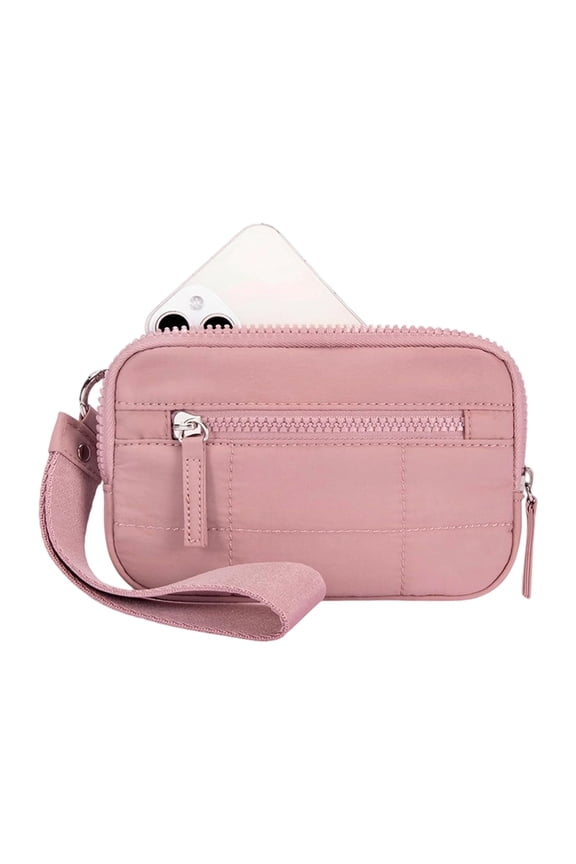 Small Wristlet Wallets for Women Keychain Wristlet Wallet Key Chain Wallet With Zippers Coin Pocket Credit Card Holder