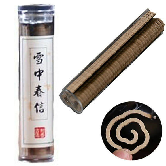 Small Xiangyun Xuezhong Chunxin Sandalwood Non-Stick Powder Disc Incense 42 Pieces Each With Organic Herbs For Home Office Yoga Meditation 9 Models Available