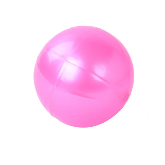 Small Yoga Ball 7.87" Anti-Burst Exercise Balls Inflatable Fitness Pilates Ball Quick Pump Balance Ball for Pregnancy Stretching Therapy Workout Pink