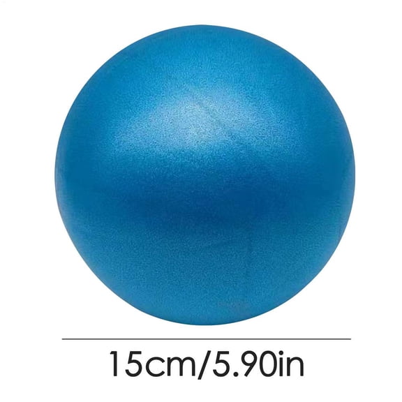 Small Yoga Ball Inflatable Exercise Ball for Pilates Core Thigh Leg Arm Home Fitness Training