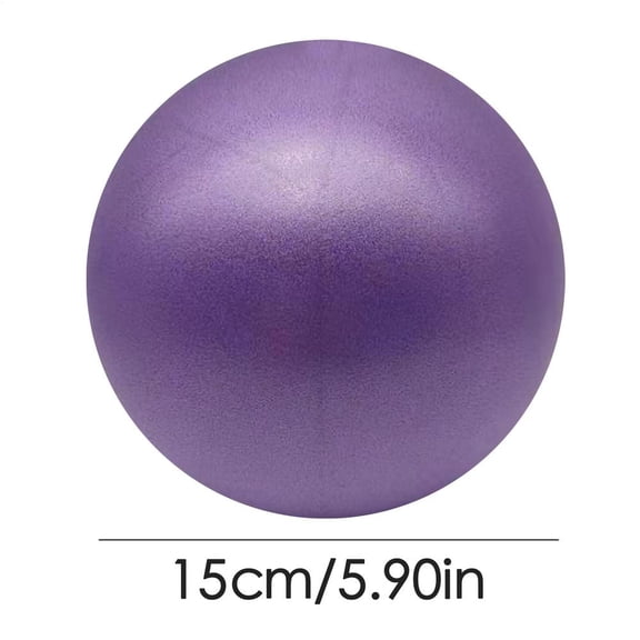 Small Yoga Ball Inflatable Exercise Ball for Pilates Core Thigh Leg Arm Home Fitness Training