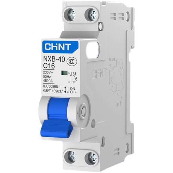 Small air switch NXB-40 1P+N double in and double out 6-40A circuit breaker circuit breaker micro-break