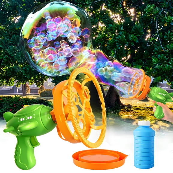 Small airplane bubble machine bubble in bubble children's handheld large blow bubble gun stick toy, suitable for boys and girls bubble gun | ready to play - summer outdoor toys | party small gifts