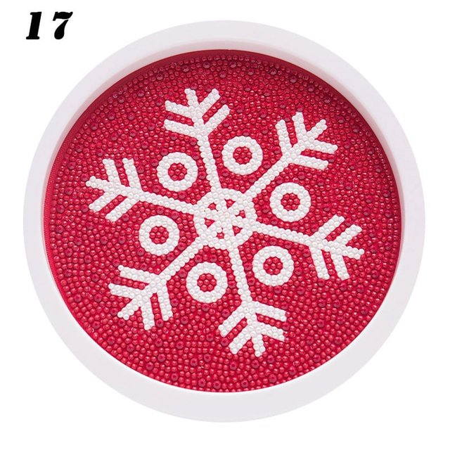 Small and Easy DIY 5D Diamond Painting Kits with Wooden Frame for Kids Full Drill Paint with