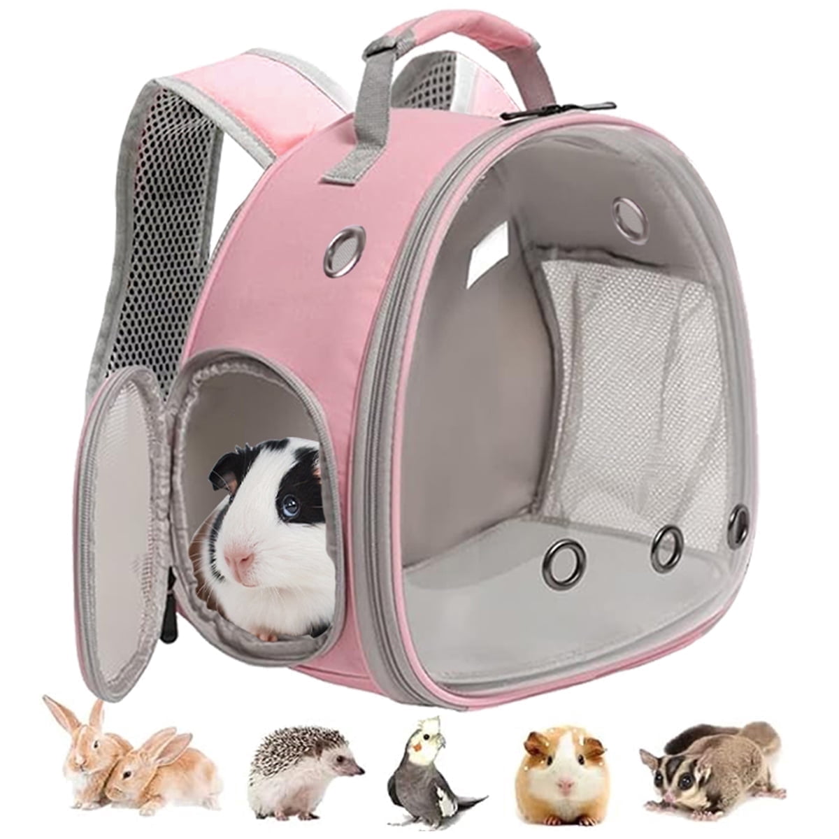 LAIRIES Small Animal Space Capsule Backpack Carrier, Bubble Window ...