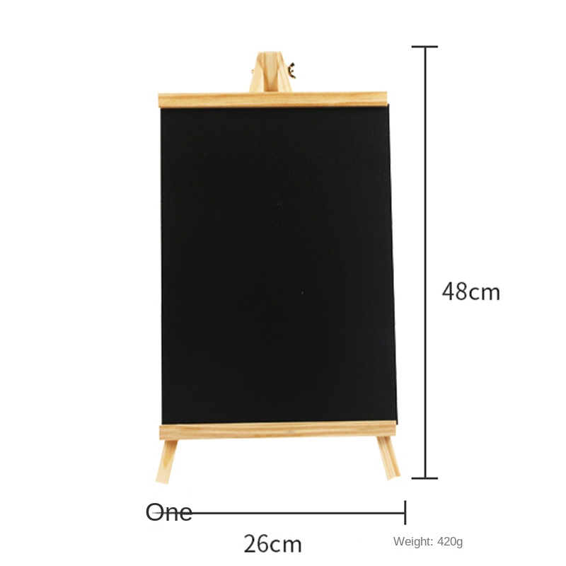 Small blackboard for stalls desktop night market blackboard with stand