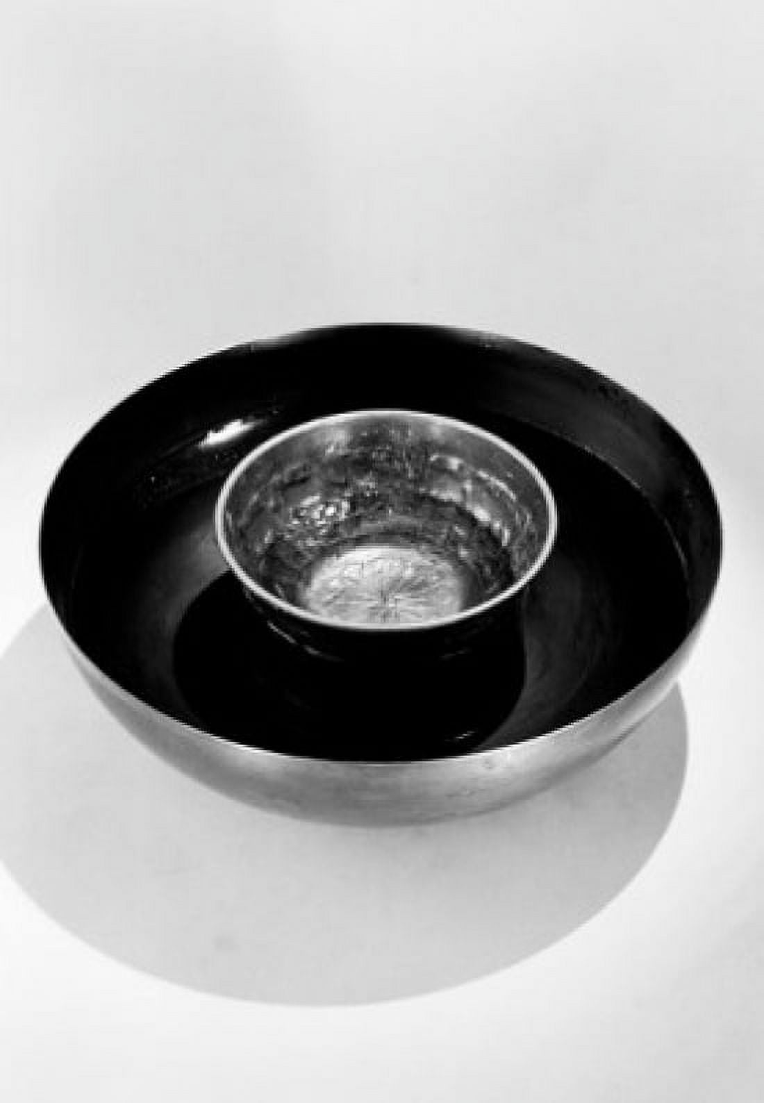 Small bowl in bigger bowl Canvas Art - (24 x 36)