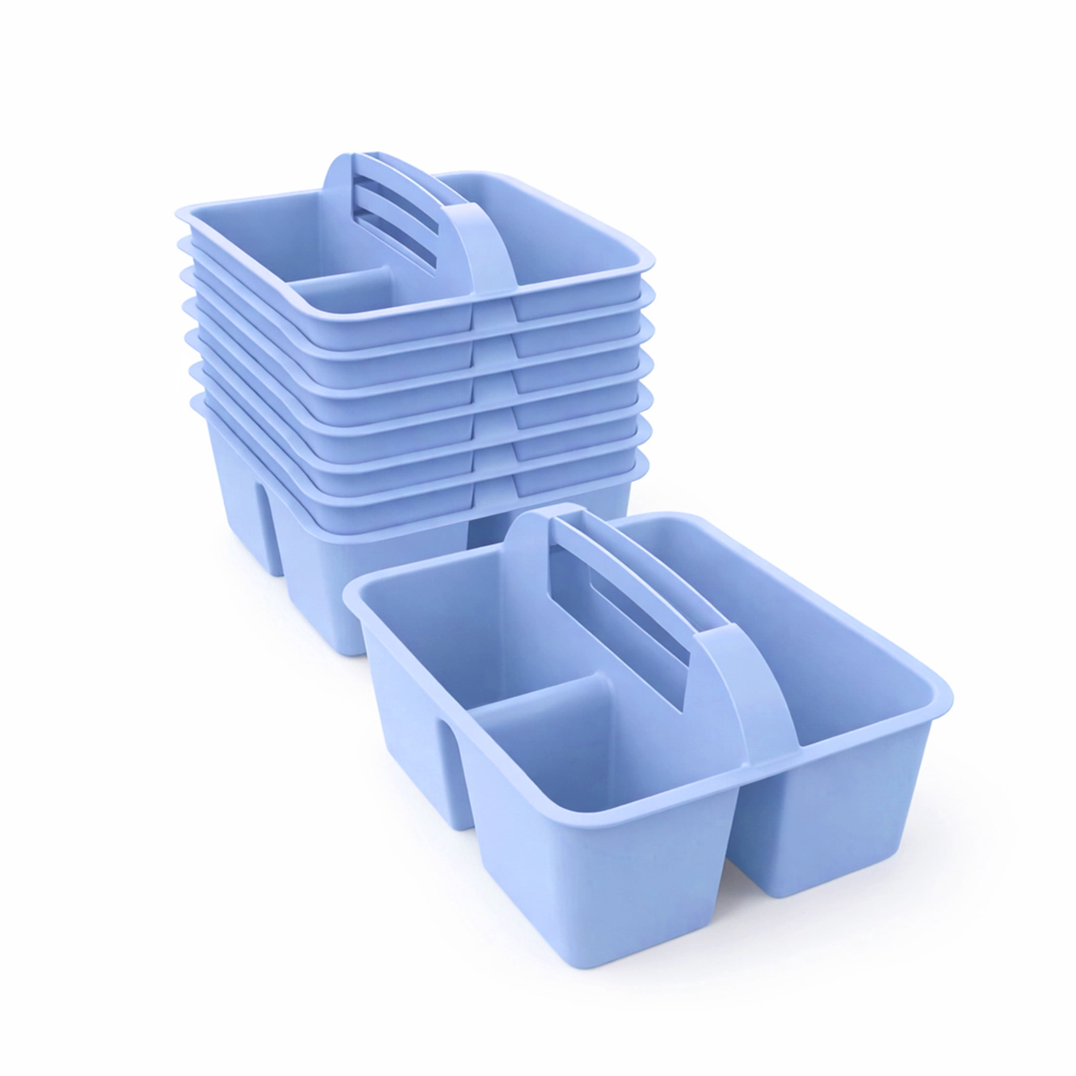 Pen+Gear Caddy, 8.75 x 7.68 x 4.44 in, Victory Blue, 8-Pack