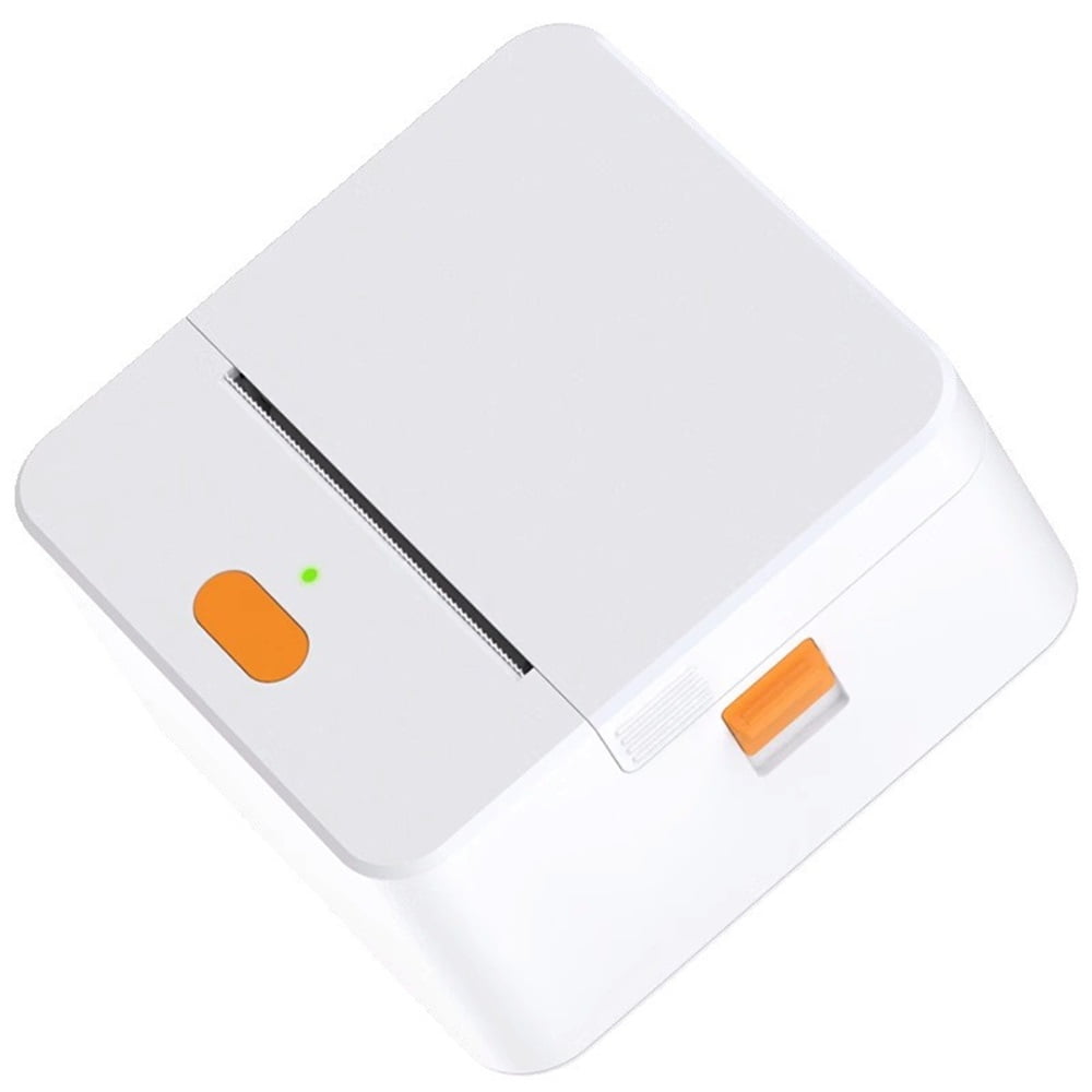 Small label printer multi-function wireless Bluetooth portable sticker barcode printer,Blue