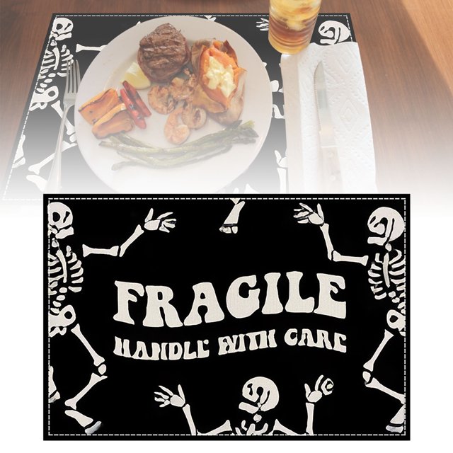 Small round Dining Set Table round Table Mat Large Colorful Napkins for