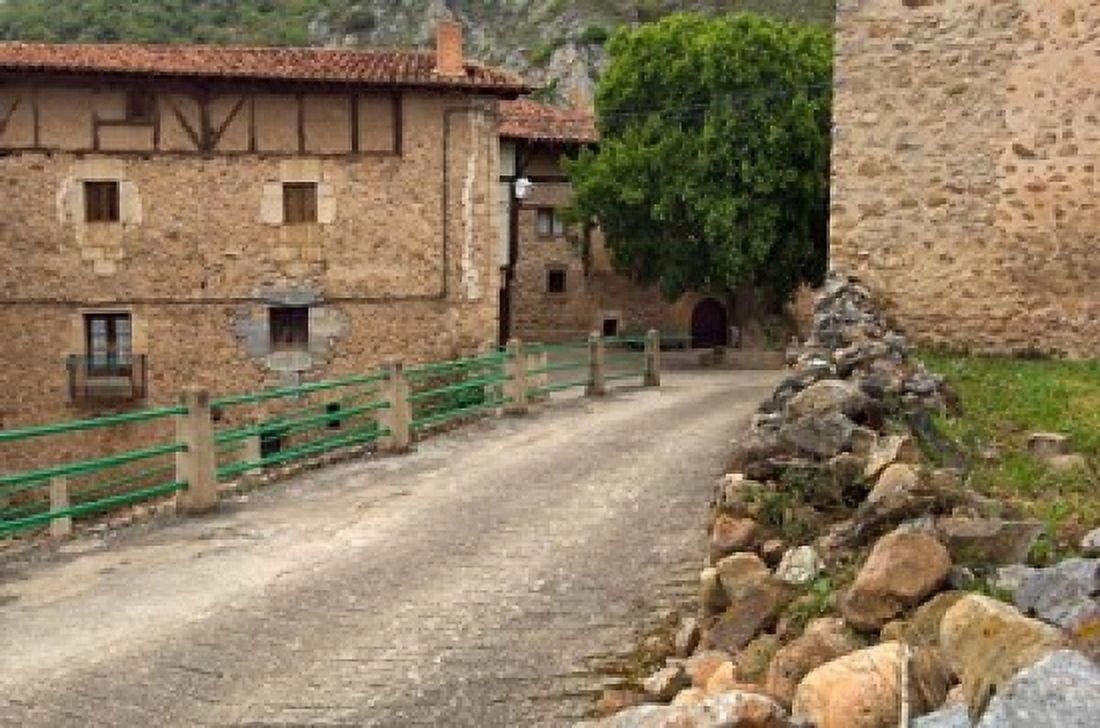 Small rural village La Rioja Region Spain Canvas Art - Janis Miglavs DanitaDelimont (24 x 15)