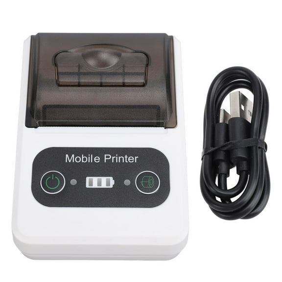 Small <span Style="background:red"></span> Printer, 58mm Thermal Ticket Printer For Restaurants, Shops  Mobile POS Systems