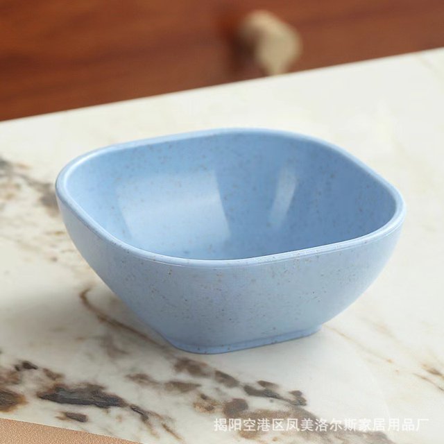 Small square bowl commercial hot pot seasoning bowl barbecue dip dish