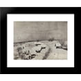 thumbnail image 1 of Small village under the snow 20x24 Framed Art Print by Isaac Levitan, 1 of 2