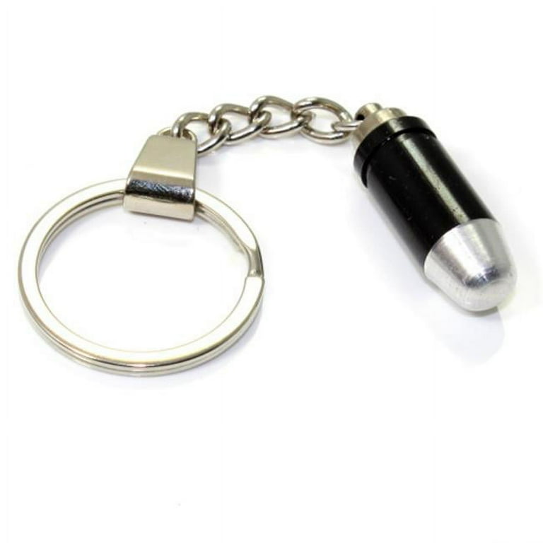 SmallAutoParts Black Bullet Keychain - Walmart.com