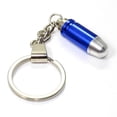 thumbnail image 1 of SmallAutoParts Blue Bullet Keychain, 1 of 1