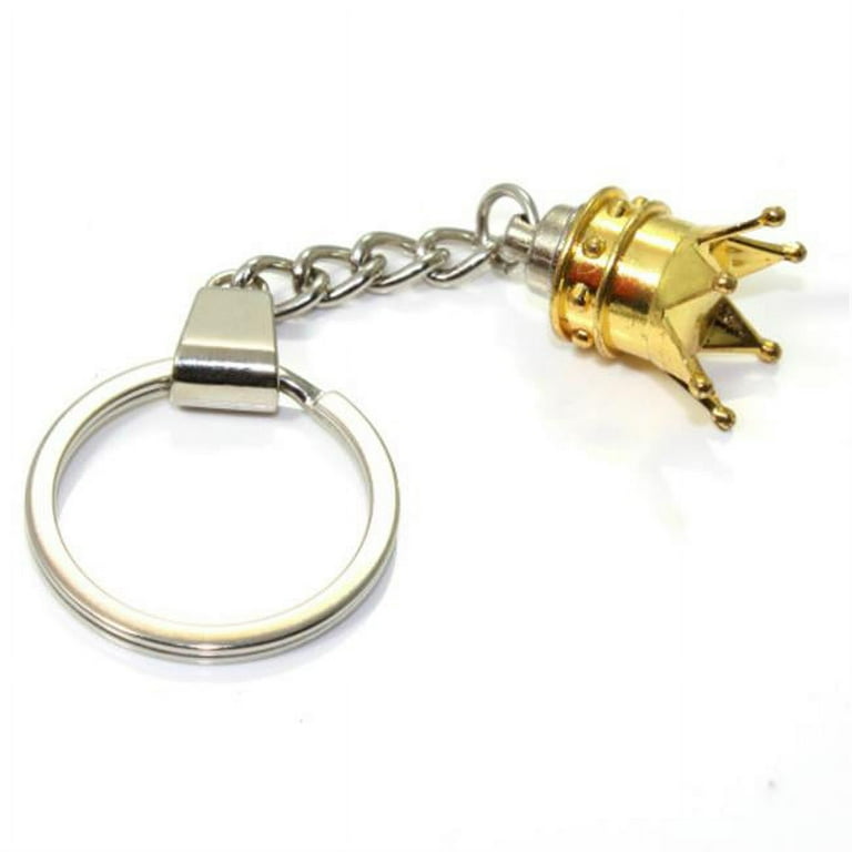 SmallAutoParts Gold Crown Keychain Walmart