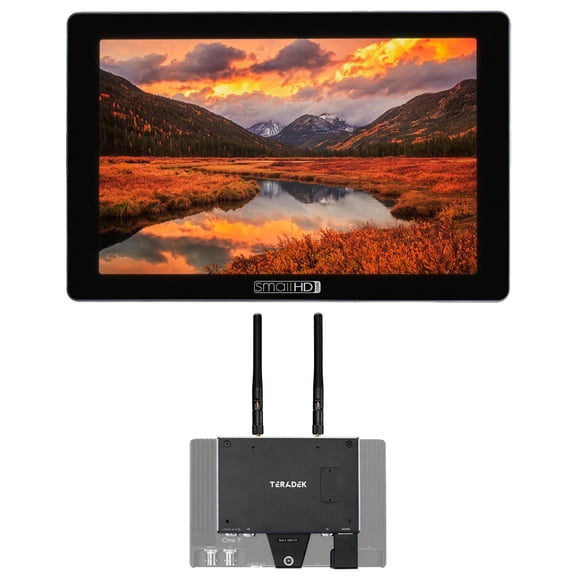 SmallHD Cine 7 7" Full HD Touchscreen On-Camera Monitor, Bundle with Teradek Bolt 6 1500 Transmitter Monitor Module