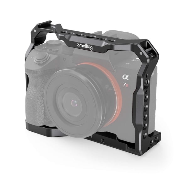 SmallRig 2918 Camera Cage for A7 III A7R III A9 Aluminum 1/4"-20 ARRI 3/8"-16 Mounts