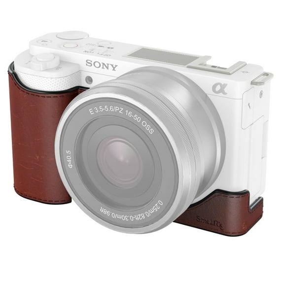 SmallRig 3527 Leather Half Case for Sony ZV-E10